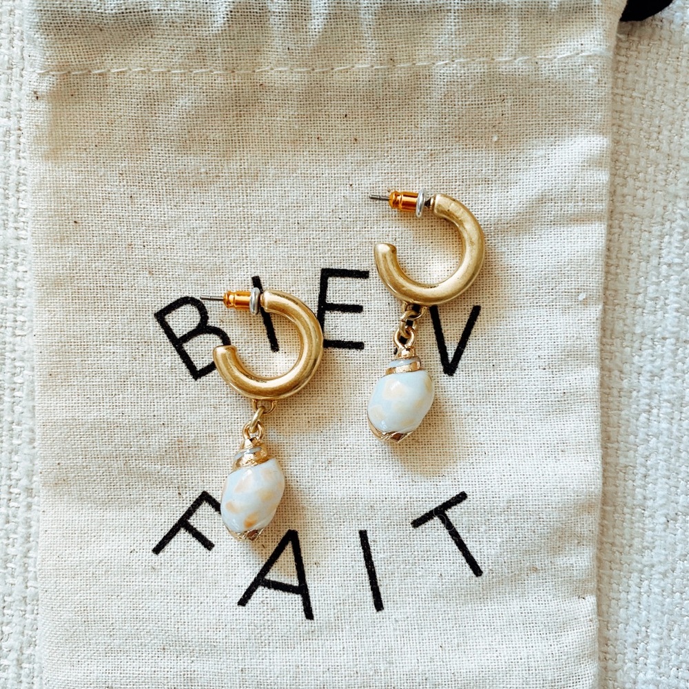 Madewell Shell Beach Hoops - image 5